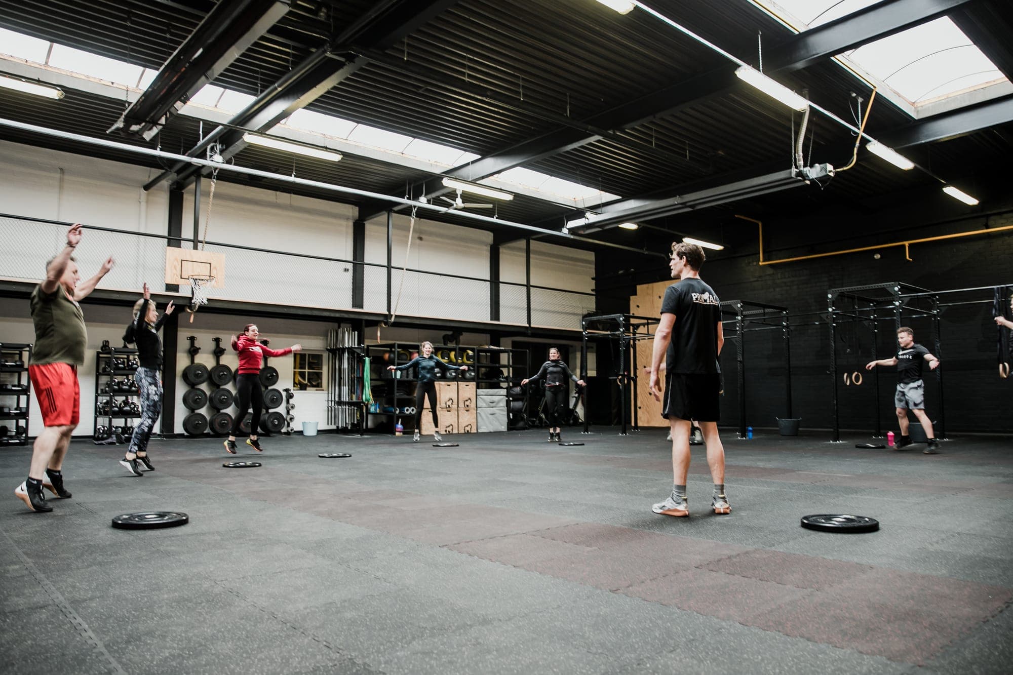 Trainingsruimte groepsleszaal